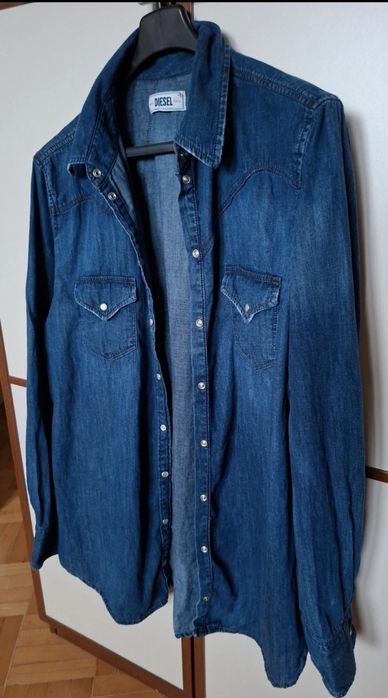 Koszula jeans DIESEL XL, idealna