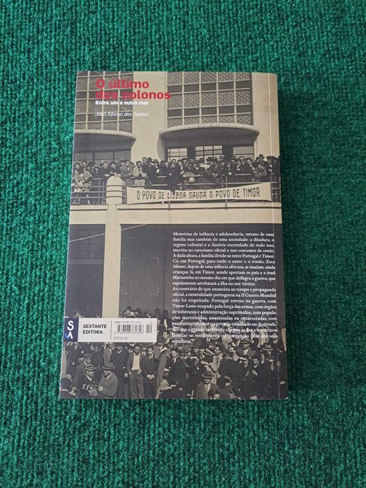 O ultimo dos colonos - João Afonso dos Santos