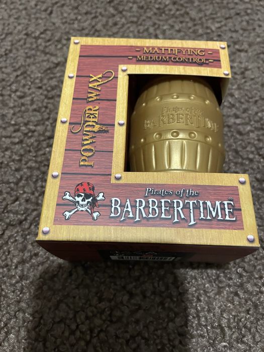 Пудра матуюча для вкладання волосся   OSSION,  SIX, BARBERTIME   20гр