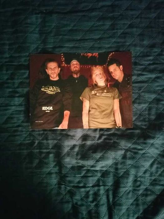 Póster A4 original da banda Otep – Início dos anos 2000