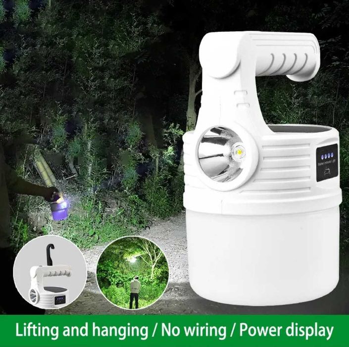 Фонар Автономний Ліхтар Світлодіодна Лампа  Світильник Акумуляторний