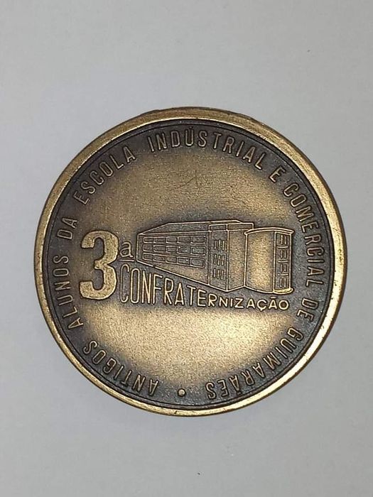 Medalha - 3ª Confraternização Antigos Alunos Esc Ind Com Guimarães