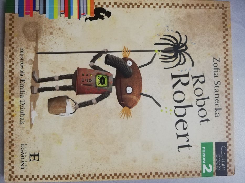 Robot Robert. Książka.