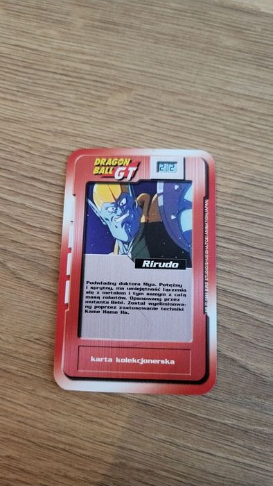 Karta nr 10 Dragonball GT Chio + 22 Rirudo