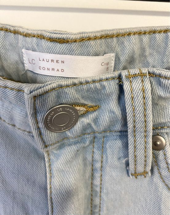 Haftowane spodnie dzinsowe r.M nowe