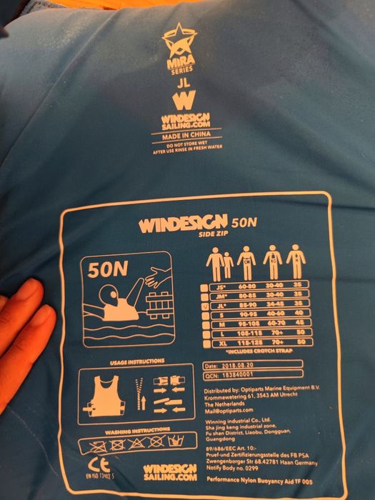 Colete salva-vidas Windesign 50N