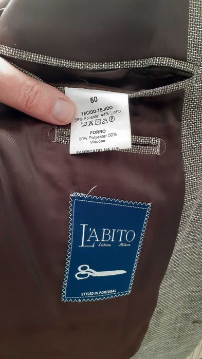 men's coat, in brown tones, size 50,64585680034691124