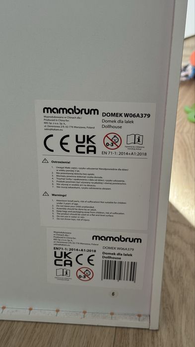 Domek dla lalek XXL taras, pietro, balkon