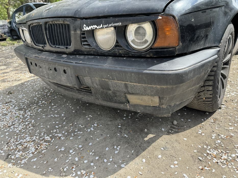 Передній бампер бмв е34 губа Бампер передний седан Разборка BMW HELP