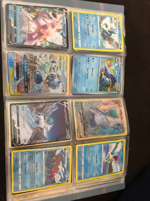 Album 3D z kartami pokemon ponad 120 kart