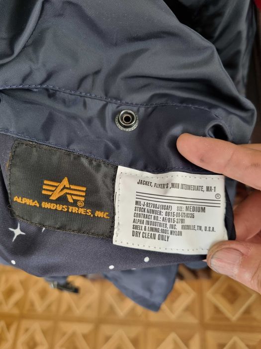 Kurtka Alpha Industries MA 1 rozmiar M stan idealny
