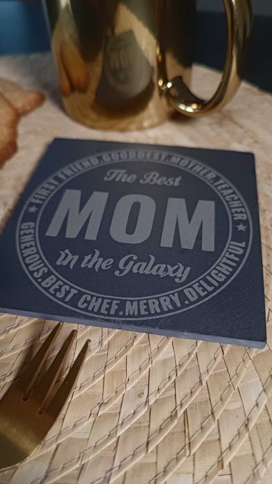 Ardósia Personalizada - Base para copos