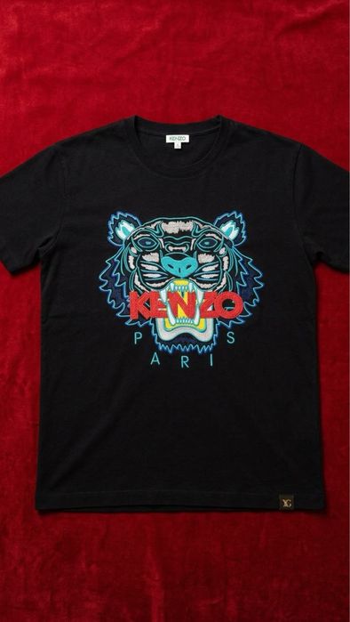 футболка KENZO чорна унісекс