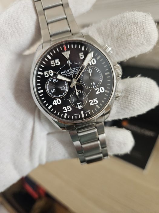 relógio Hamilton aviation pilot chrono