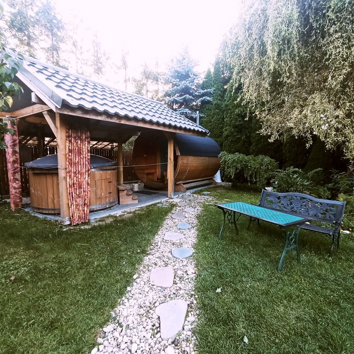 Domek letniskowy z sauną i balią