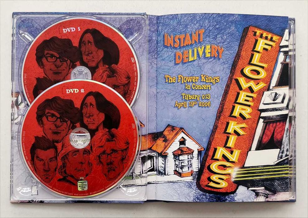 2DVDs+2CDs_The Flower Kings, Instant DeLIVEry.