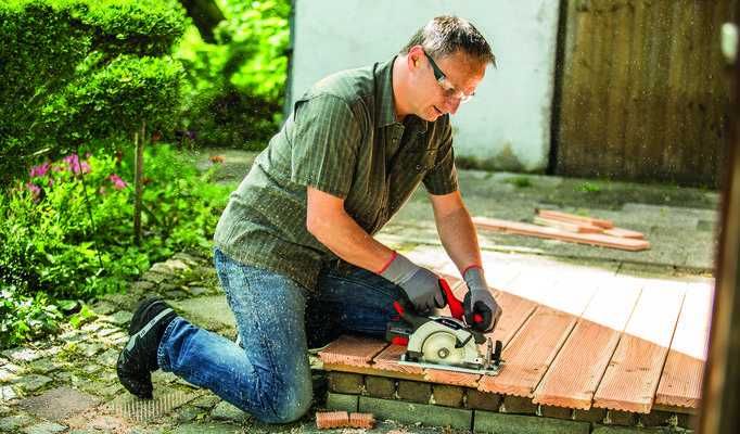 Serra circular de mão a bateria TE-CS 18/150 Li - Solo Einhell