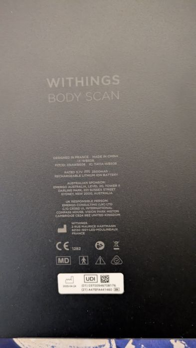 Waga Withings Body Scan