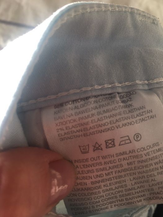 Krótkie spodenki ombre