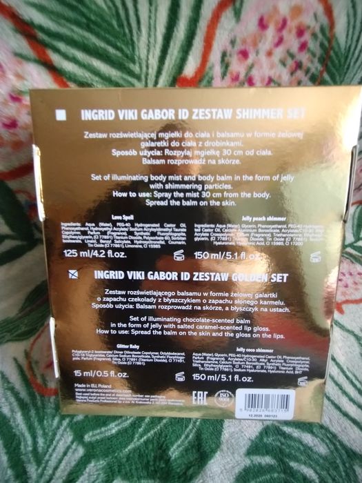 Zestaw Ingrid Viki Gabor Golden Set