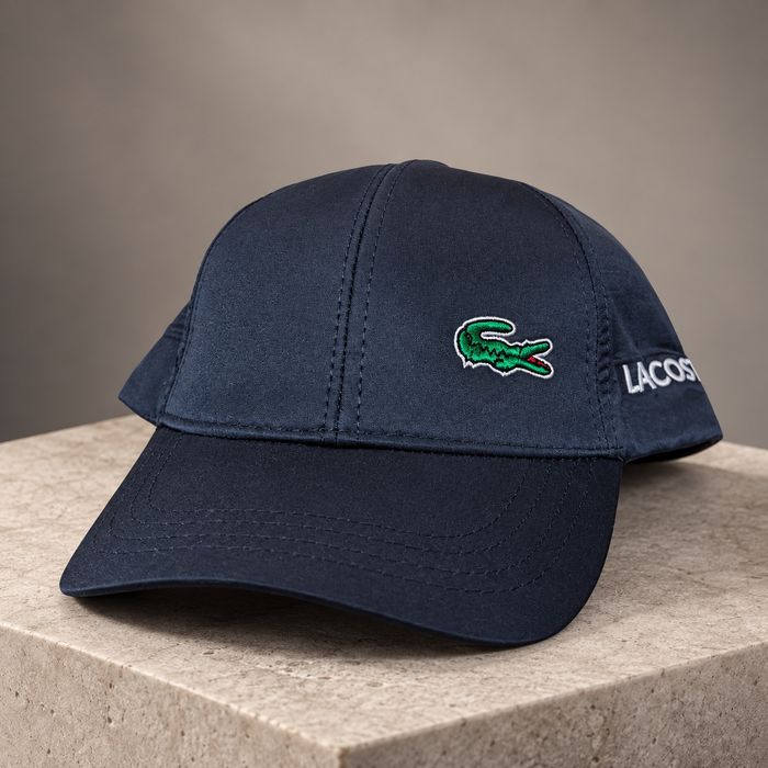 ЦІНА БУЛА 500!Нова класична кепка Lacoste,бейсболка з крокодилом,темно-синій колір
