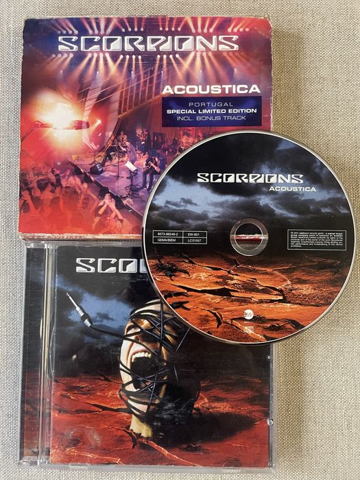 Scorpions ACOUSTICA - edição limitada