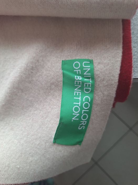 Szalik benetton długość 230 cm