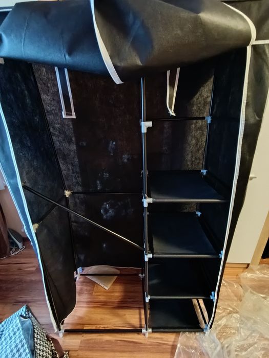 Шкаф для хранения вещей тканевой каркасный