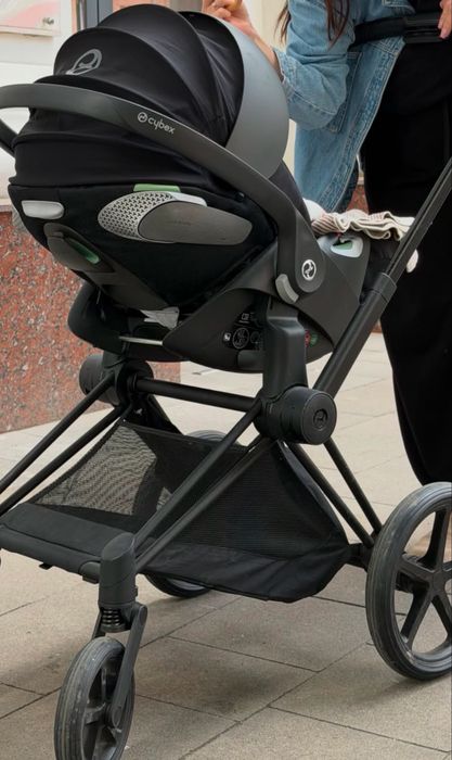 Cybex priam 4.0 grey, шасі matt blak 3в1
