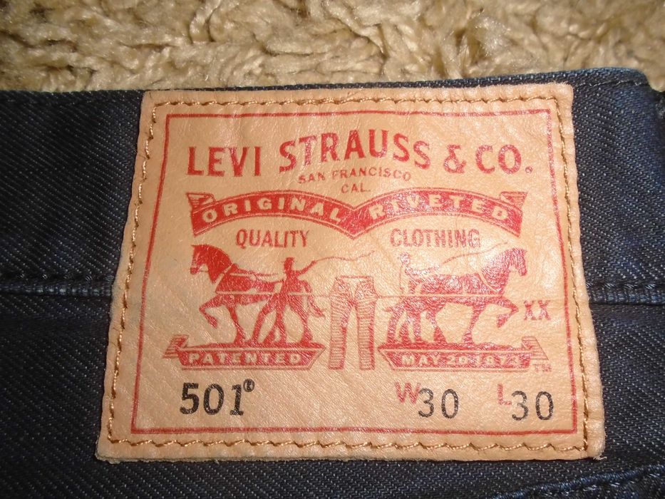 Джинсы Levis 501 USA W30-28 L30