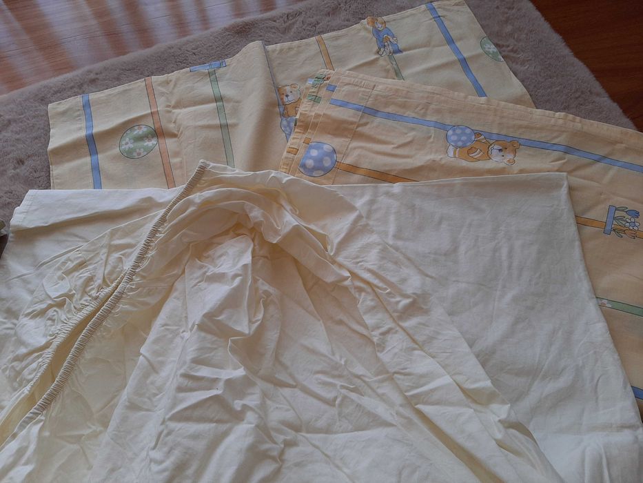 Lençois cama criança, 100 % algodão