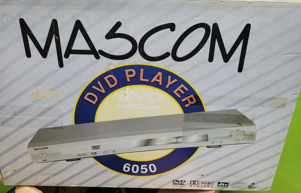 Leitor de DVD Mascom 6050 com comando