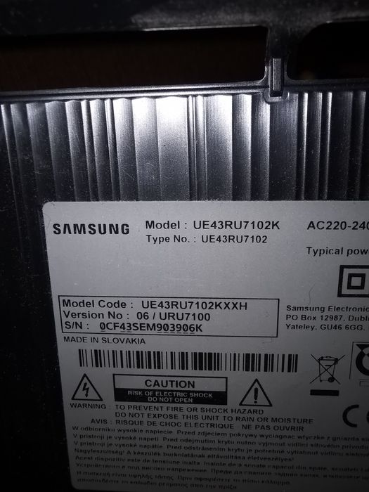 Telewizor samsung 43cale