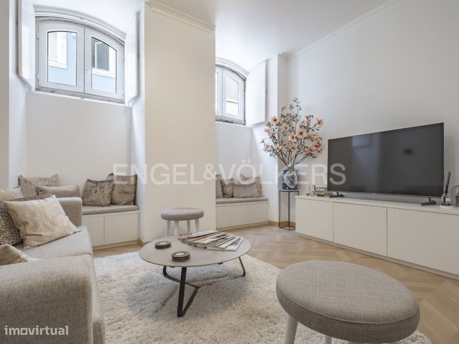 Apartamento T1 Renovado a 2min da Avenida da Liberdade — Misericórdia, Lisboa