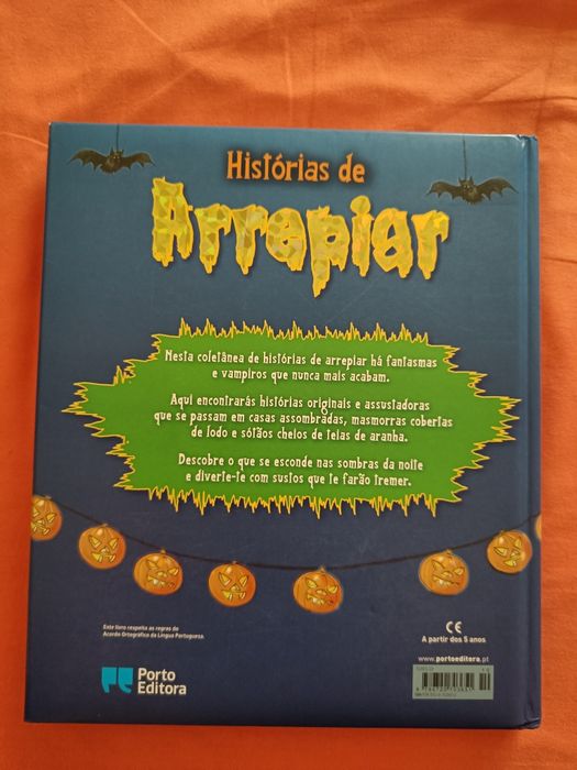 Livro "Histórias de arrepiar"