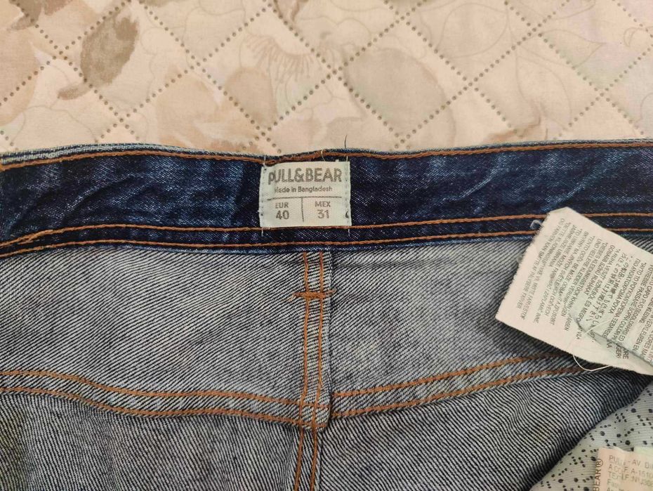 Calções de ganga da pull & Bear tam. 40