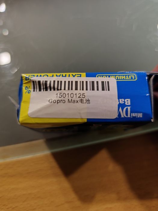 Gopro Max  Bateria