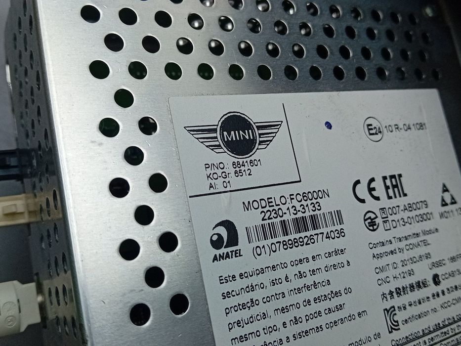 Display / ecrã de informações MINI Mini (F55)