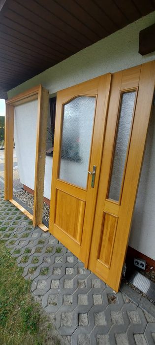 Drzwi 120 na 200 cm prawe