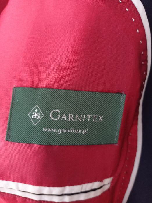 Garnitur męski granatowy