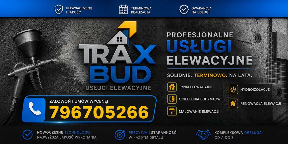 Usługi budowlane Trax BUD