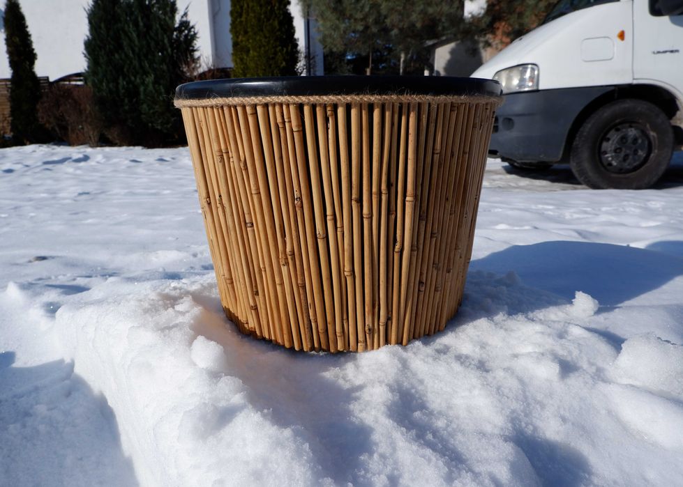 Donica z bambusa mniejsza 35l