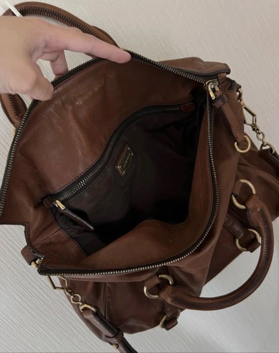 Оригінальна сумка miu miu  шкіра