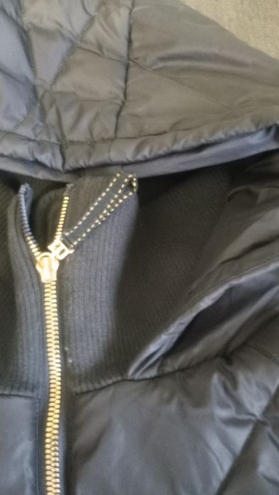 Kurtka zimowa grafitowa