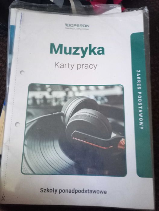 Muzyka  karty pracy do klasy 1 ponadpodstawowej