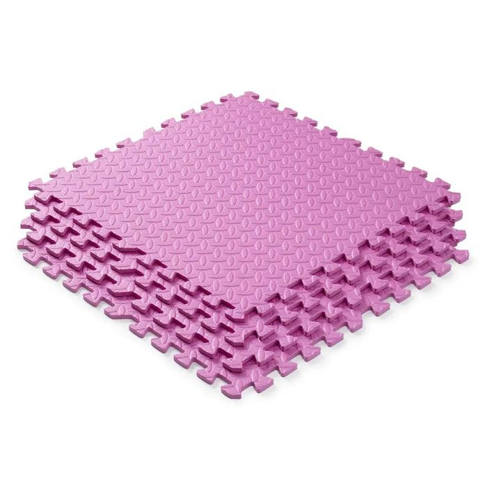 Мат-пазл WCG EVA 60х60х1cm 1 шт Рожевий: 139 грн. - Атлетика / фитнес ...