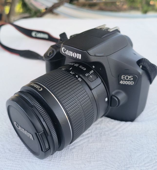 Câmera Canon 4000D"COMO NOVA"+ Lente 18-55 + Cartão 64gb / wi-fi