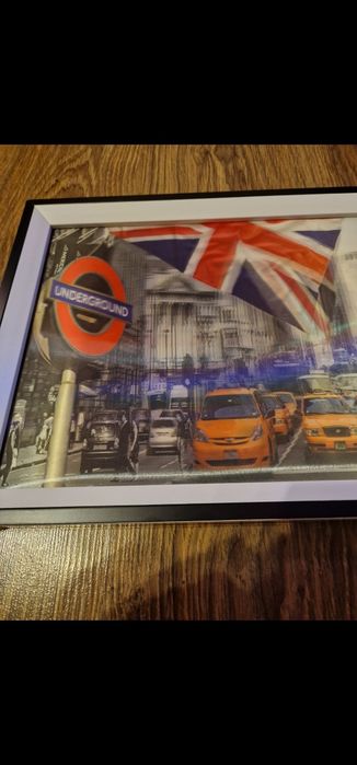 Obraz z efektem 3D Londyn