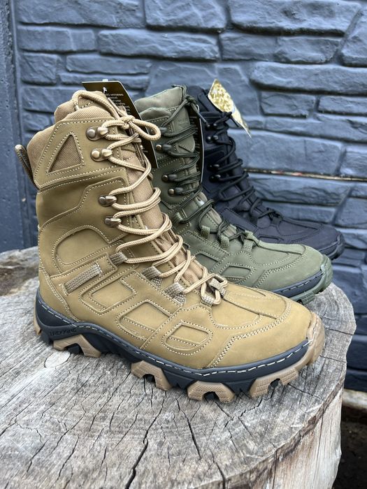 Берці зимові / натуральна шкіра / хутро / гортекс/ опт і роздріб берцы