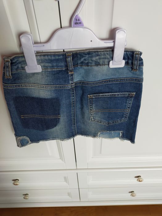 Spódnica jeansowa Zara rozm. 128 (7-8 lat)